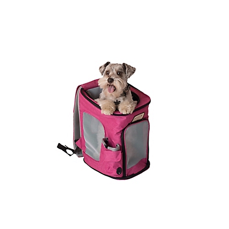 Armarkat Backpack Pet Carrier, Pink/Gray Combo