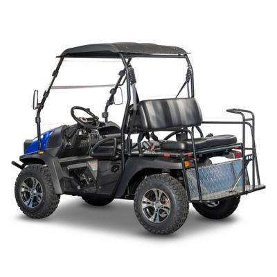 Image showing 2 th Bighorn Homestead 200 2-Speed Gas Cart/Side by Side UTV/ATV, 4 Seater