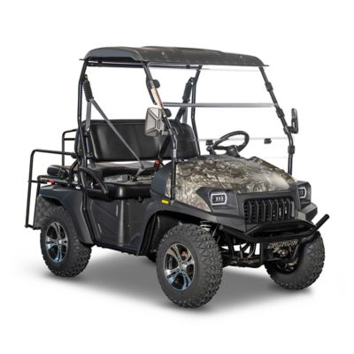 Image showing 6 th Bighorn Homestead 200 2-Speed Gas Cart/Side by Side UTV/ATV, 4 Seater