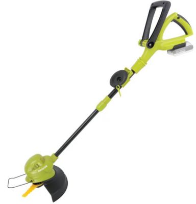 Image showing 8 th Sun Joe iON+ SharperBlade 10 in. 24V Straight Shaft Cordless Lawn Trimmer, Battery and Charger Included