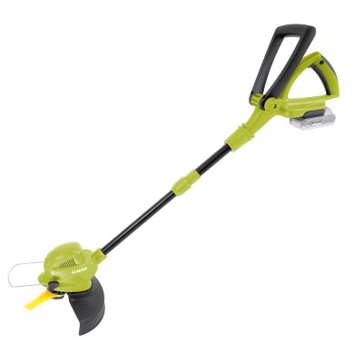 Image showing 10 th Sun Joe iON+ SharperBlade 10 in. 24V Straight Shaft Cordless Lawn Trimmer, Battery and Charger Included