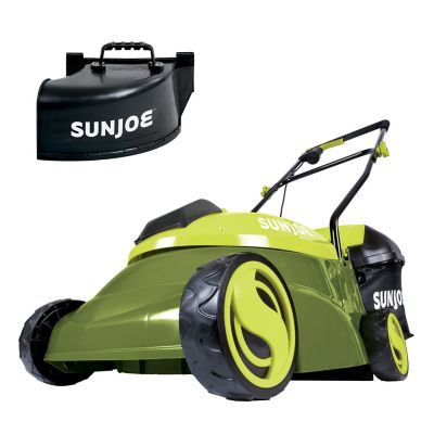 Image showing  14 in. 5A Cordless Electric Max Lithium-Ion Push Lawn Mower