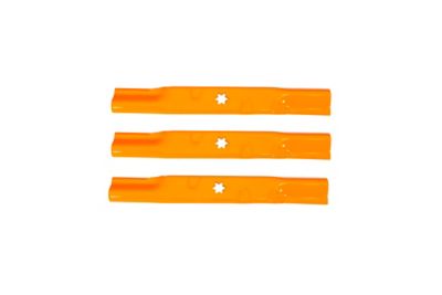 Image showing  50 in. Lawn Mower Blades for Cub Cadet Lawn Tractors and Zero-Turn Mowers 2014+, 3-Pack