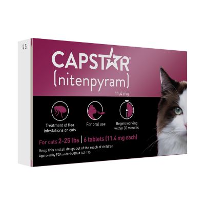 Image showing  Flea Treatment Tablets for Cats, 6 ct.