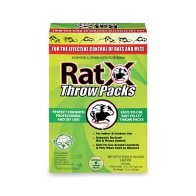 RatX 12 oz. Rat Killer Throw Packs