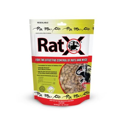 RatX 1 lb. Non-Toxic Rodent Killer Pellets, Effective Against All Species of Rats and Mice