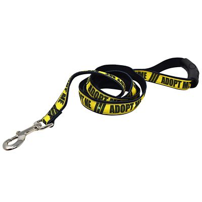 yellow dog leash