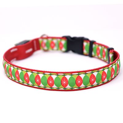 Yellow Dog Design Christmas Cheer LED Dog Collar