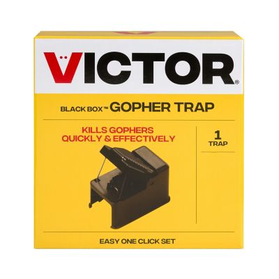 Victor The Black Box Gopher Trap