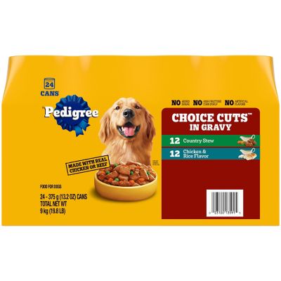 pedigree canned dog food