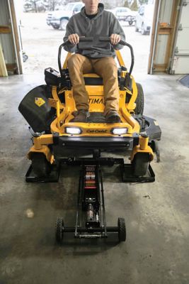 Image showing  26 in. 550 lb. Capacity Hydraulic Mower Deck Lift