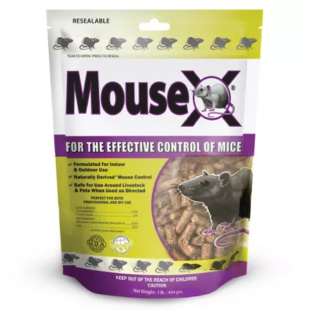 MouseX 1 lb Non-toxic anti-rat and mouse bag Insecticides