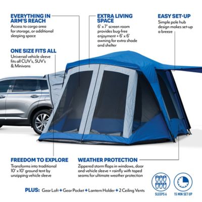 Image showing 6 th Napier Sportz SUV Tent with Screen Room, 10 ft. x 10 ft.
