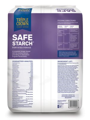 Image showing  Safe Starch Fortified Grass Hay Horse Forage, 40 lb. Bag