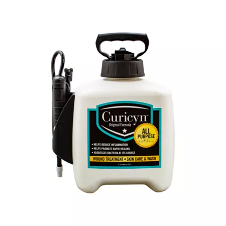 Curicyn Original Formula Wound Treatment and Skin Care for All Animals 1.33 gal. Pet First Aid