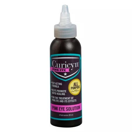 Curicyn Pink Eye Solution 3 oz. Dog Eye Care