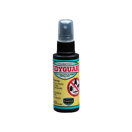 Curicyn Bodyguard Fly, Flea, Tick and Insect Repellent for Dogs, 2 oz.