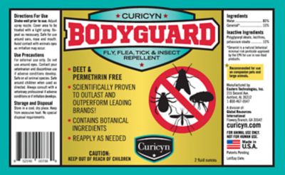 Image showing  Bodyguard Fly, Flea, Tick and Insect Repellent for Dogs, 2 oz.