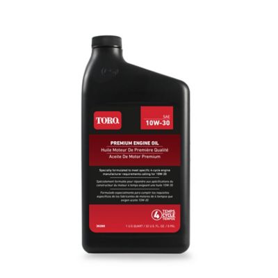 Toro Premium 4-Cycle 10W-30 Lawn Mower Engine Oil, 32 oz., 38280