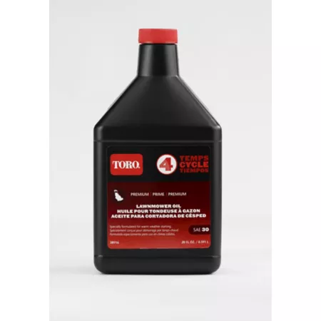 Toro 18 oz SAE 30 Premium 4-stroke lawn mower oil Mower Maintenance & Tune Up Kits