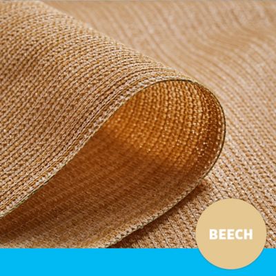 Image showing  6 ft. x 50 ft. 90% UV Block Fabric Shade, Beech
