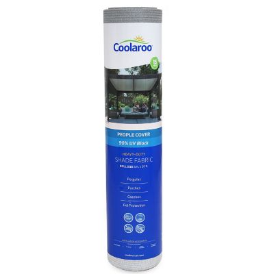 Coolaroo 6 ft. x 50 ft. 90% UV Block Fabric Shade, Stone