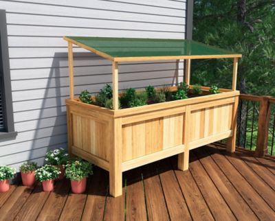 Image showing  6 ft. x 15 ft. 50% UV Block Shade Fabric, White