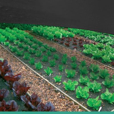 Image showing  30% UV Block Shade Fabric, 6 ft. x 15 ft., Black