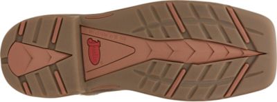 Image showing 1 th Justin Men's Stampede Rush Waterproof Work Boots, Rustic Tan, 11 in. H