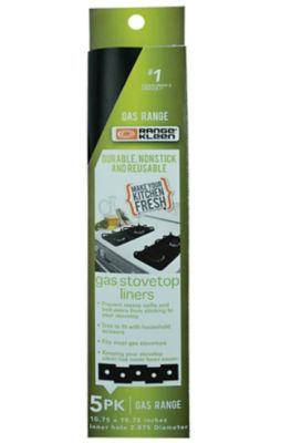 Image showing  Gas Stovetop Liners, 5-Pack