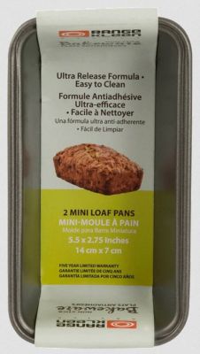 Image showing  Non-Stick Mini Loaf Pans, 2 pc.
