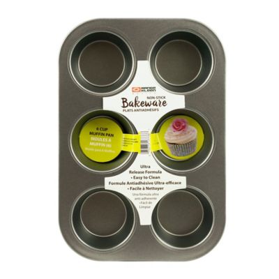 Image showing  Non-Stick 6-Cup Muffin Pan