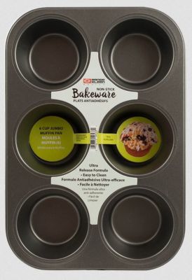 Image showing  Non-Stick 6-Cup Jumbo Muffin Pan