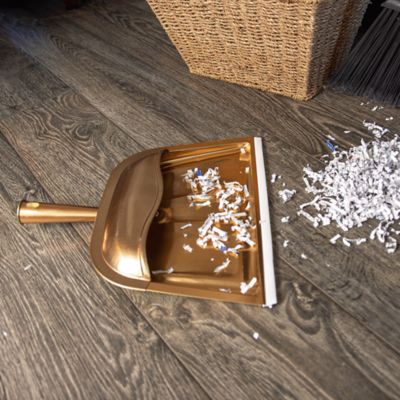 Image showing  11.75 in. Hooded Dustpan, Copper