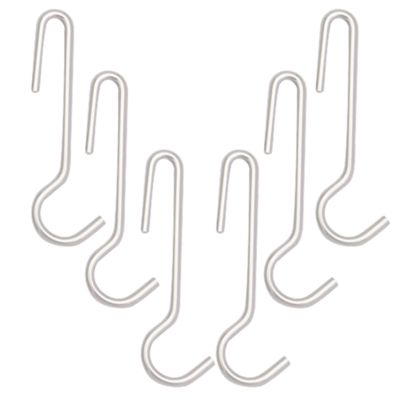 Range Kleen Pot Rack Hooks, Chrome, 6-Pack