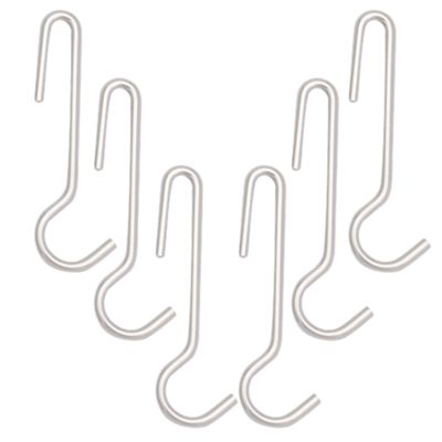 Range Kleen Pot Rack Hooks, Chrome, 6-Pack