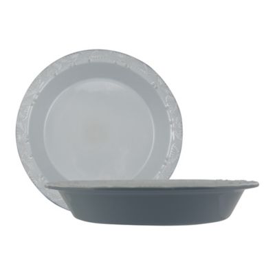 Taste of Home Stoneware Pie Plates, 2 pc.