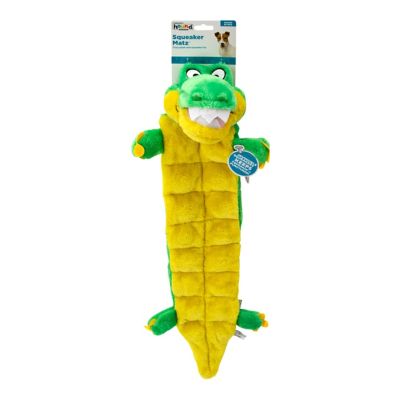 Image showing 8 th Outward Hound Squeaker Matz Gator Dog Toy