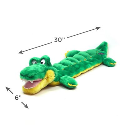 Image showing 1 th Outward Hound Squeaker Matz Gator Dog Toy