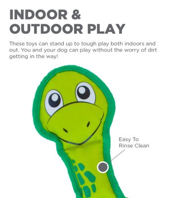 Image showing  Fire Biterz Sea Turtle Dog Toy