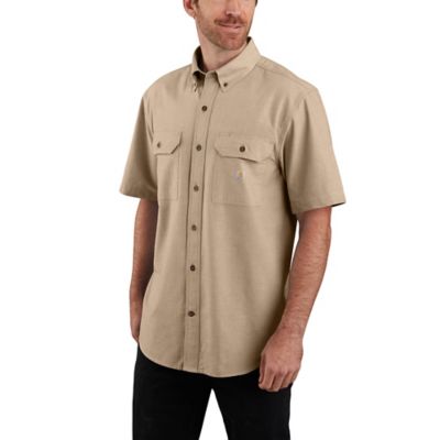 Image showing  Men's Original Fit Solid Short-Sleeve Work Shirt
