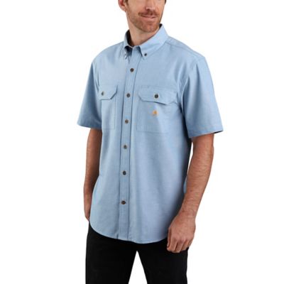 Image showing  Men's Original Fit Solid Short-Sleeve Work Shirt