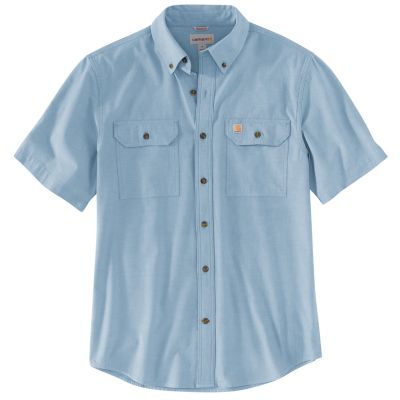 Image showing  Men's Original Fit Solid Short-Sleeve Work Shirt
