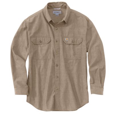 Image showing 0 th Carhartt Men's Original Fit Midweight Solid Long-Sleeve Work Shirt