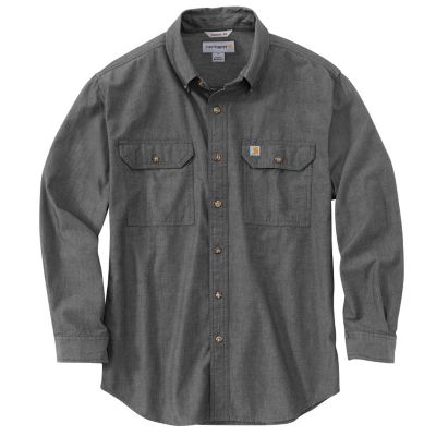 Carhartt Men's Original Fit Midweight Solid Long-Sleeve Work Shirt