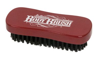 Sullivan Supply Goat Body Brush with Stiff Bristles