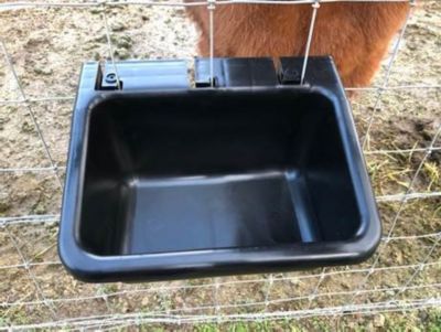 Image showing  EZ Hang Feeders Wire Panel, Black