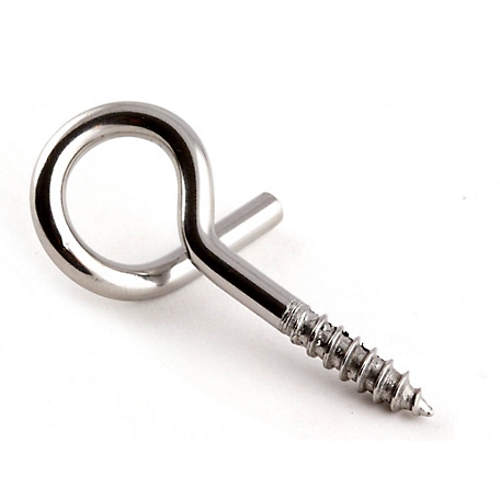 Buy Online 2.5 Inch Stainless Steel Hanger Hook Screw Kit (Pack of 5 Pcs)