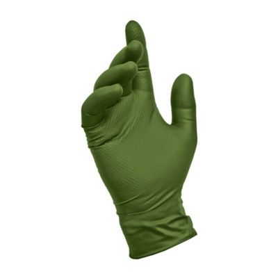 Unisex Adult Traction Grip Nitrile Equine Gloves, 10-Pack