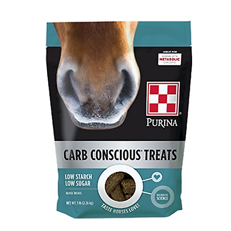 Purina Carb Conscious Horse Treats, 5 lb.